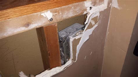 can junction boxes be covered with drywall|hidden junction box in wall.